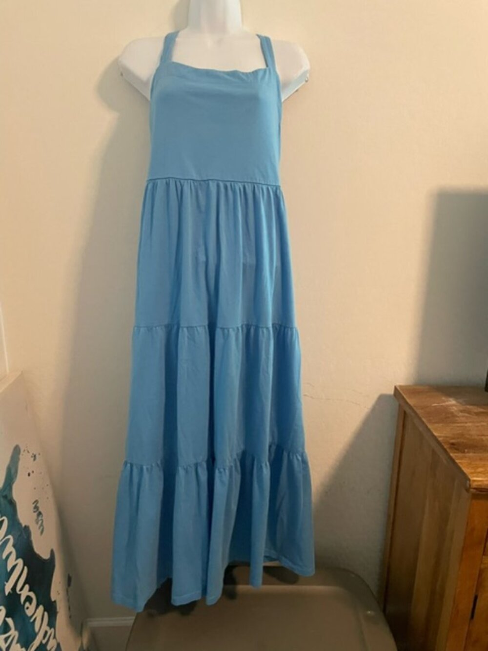 Lilly Pulitzer Miri Midi Dress- lunar blue - MSRP $198 - Size L